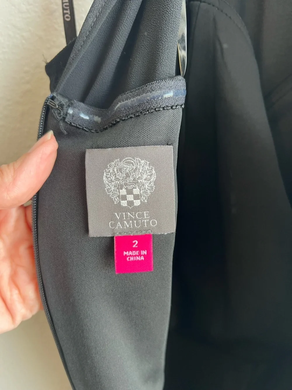 Vince Camuto Black Halter Neck Jumpsuit - Picture 8 of 10